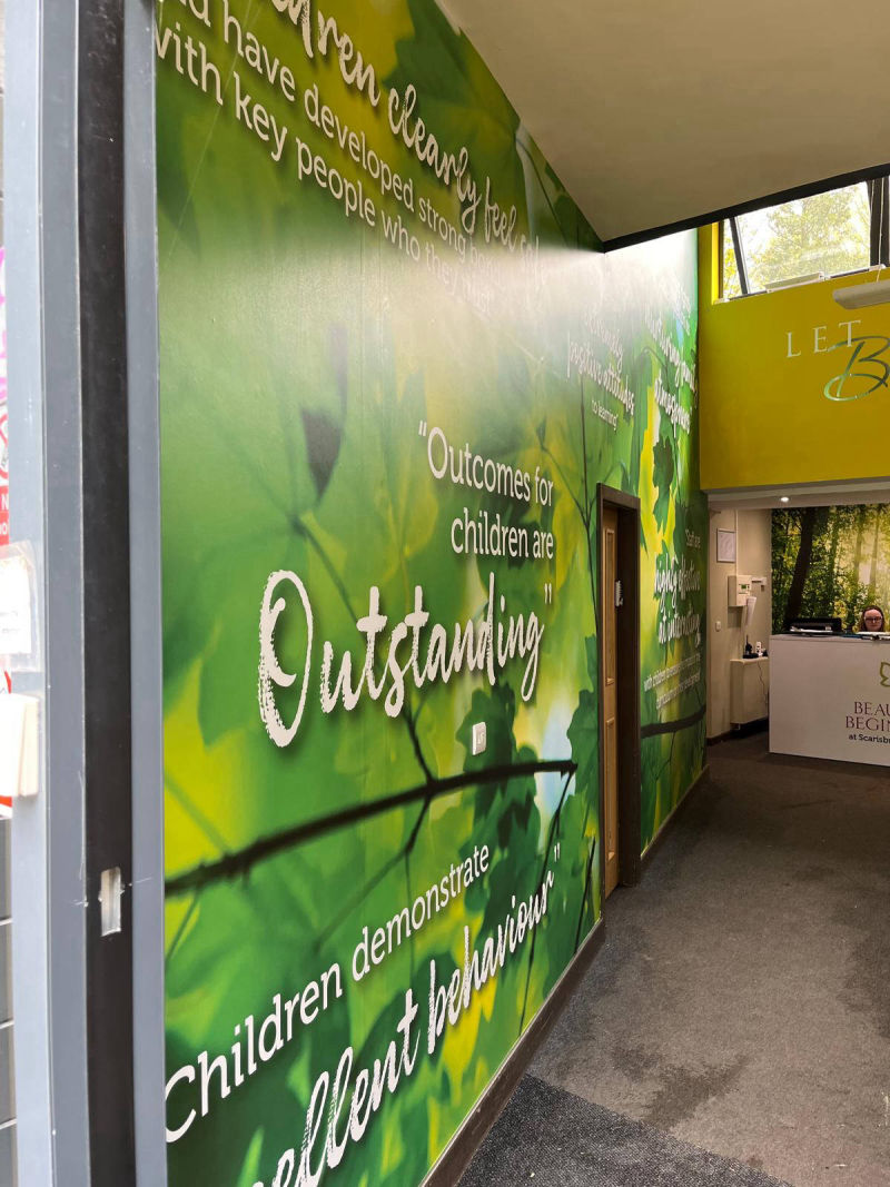 wall graphics lancashire